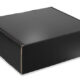12" x 12" x 4" Black