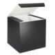 6" x 6" x 6" Black Gloss Gift Box