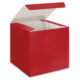 6" x 6" x 6" Red Gloss Gift Box