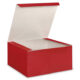 8" x 8" x 4" Red Gloss Gift Box